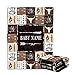 locobird Baby Cowboy Blankets, Personalized Baby Blankets for Boys, Baby Western Blankets for Girls, Custom Baby Blanket Name, 3 Sizes Fleece Blankets for Infant Newborn Son Daughter
