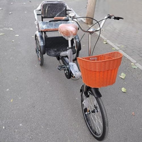 Triciclo plegable 20 pulgadas con asiento trasero miniatura 2