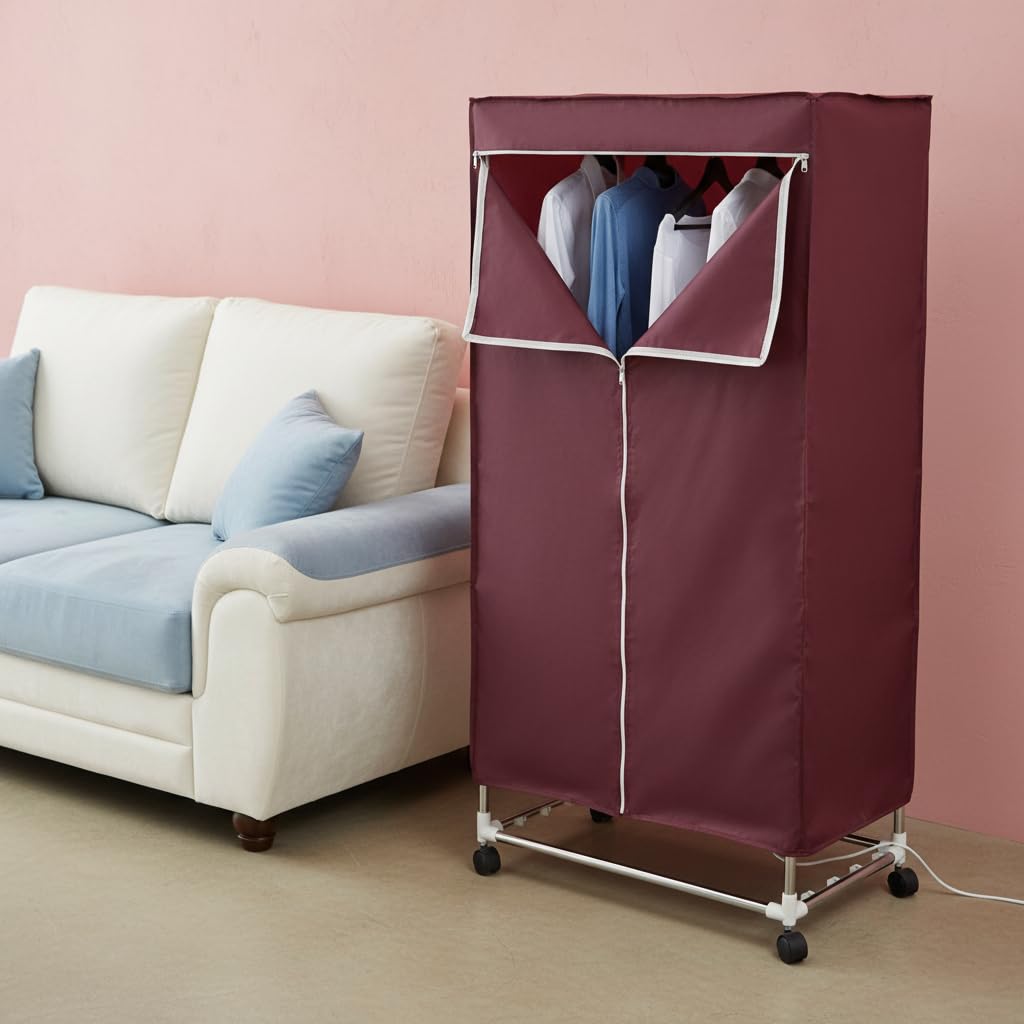 Asciugatrice elettrica da 1500 W, asciugatrice ad aria calda con due camere, asciugatrice portatile pieghevole, impostazioni timer, case adatte, appartamenti, alloggi per studenti e roulotte