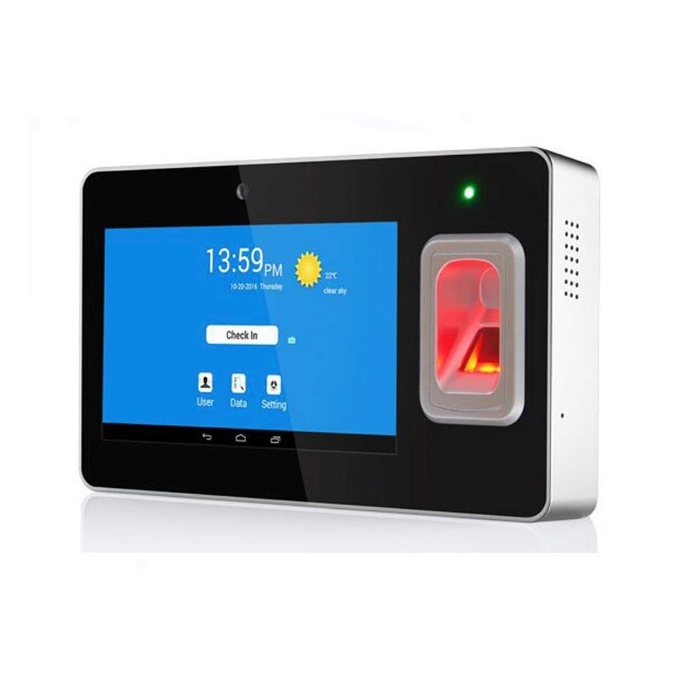 Sistema de Asistencia huellas dactilares con el GPS y SMS biométrico Tiempo terminal registrador