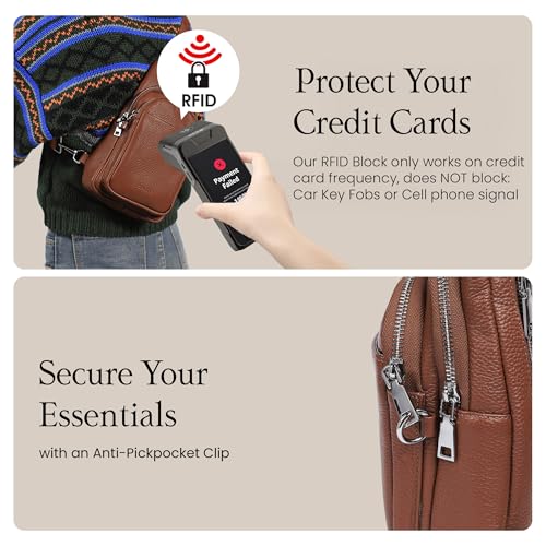 befen Genuine Leather Crossbody Bag