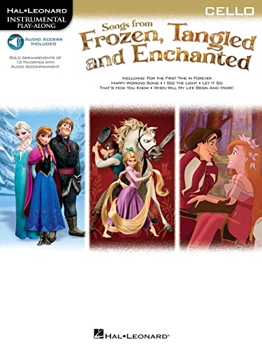 Songs from Frozen, Tangled and Enchanted: Cello (Hal Leonard Instrumental Play-along)