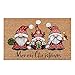 Bouilloire Tapis GNOME Noel Antidérapant Tapis De Sol Noel Paillasson Décoratif De Noël Paillasson GNOME Tapis De Sol pour Entree Drôle Tapis Merry Christmas pour Intérieur Extérieur 40x60x0.7cm