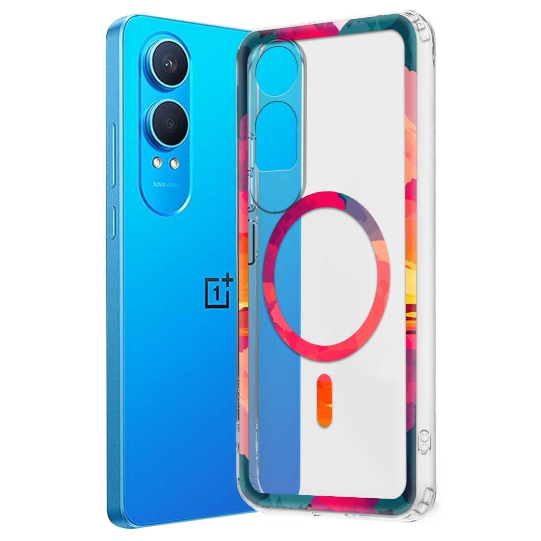 Nainz Soft Mobile Back Cover for OnePlus Nord CE4 Lite 5G (Silicone_Multicolor) (B0D86D5K3Q) Amazon Price History, Amazon Price Tracker
