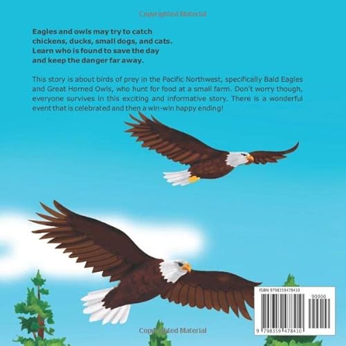 Hootie Saves the Day: A Kids' Book About Birds of Prey: 8