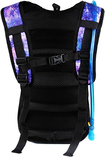 Image of Sojourner Hydration Pack, Hydration Backpack - Water Backpack with 2l Hydration Bladder, Festival Essential - Rave Hydration Pack Hydropack Hydro for Hiking, Running, Biking, Festival Gear