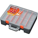 【Multifunktionaler Gebrauch】 Ideal zum Aufbewahren und Organisieren von Dekorationen wie Perlen, Ohrringen, Schmuck, Halsketten; DIY-Werkzeuge wie Muttern, Schrauben, Mini-Sicherung und so weiter.