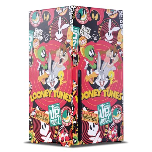 Xbox Series X Skin autocollant Looney Tunes stickers protection console