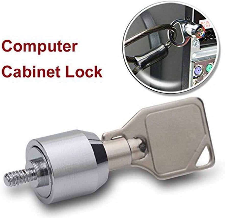 Security Screws for PC Cases Zinc Alloy Computer Locks With