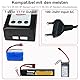 Tosiicop B3 Lipo Ladegerät - Lipo Akku Charger 10W für 2S 3S Akkus (7.4V, 11.1Volt) RC Car Balancer Ladegerät mit XH3P und XH4P Stecker für RC Auto Drone Boat Airplane Monstertruck Quadcopter Airsoft