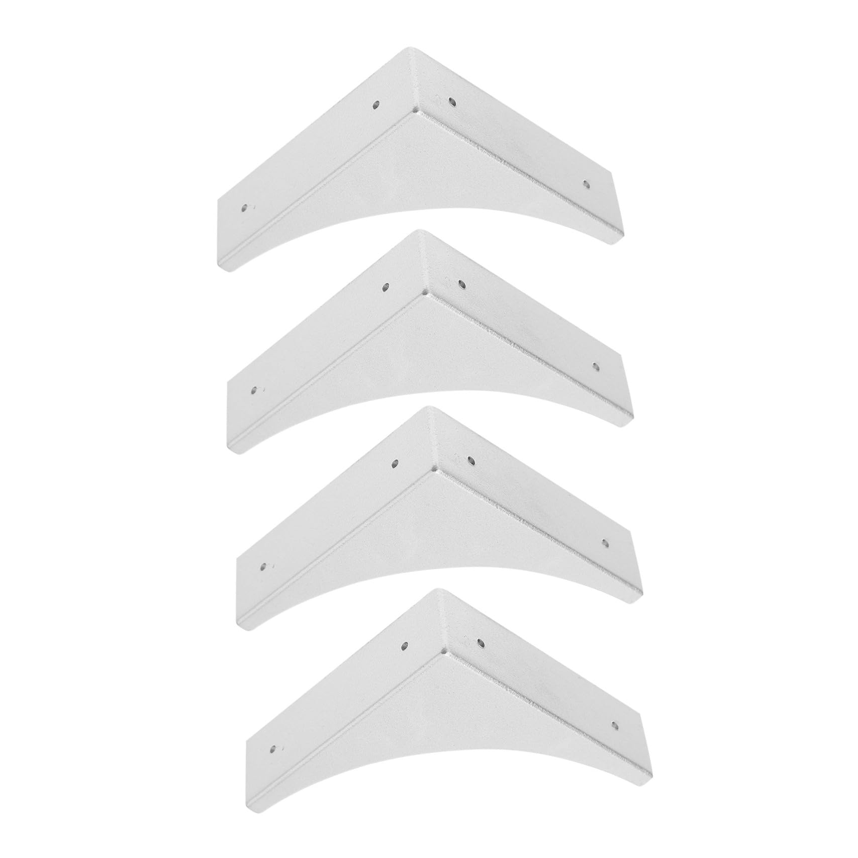 DOITOOL Lot De 2 d'angle De Sécurité en Métal Bords Décoratifs 4 Pièces X 2