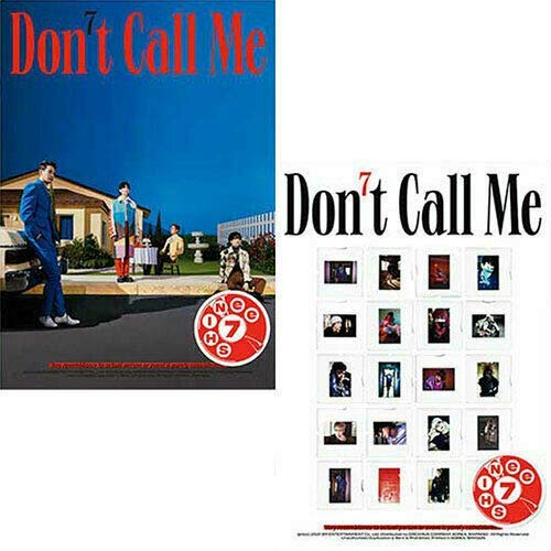 Shinee Donâ€™t Call Me [Photobook / Random ver.] (Vol.7) Album+Folded Poster+MAFF Aerosilver Premium Mask+Extra Photocard