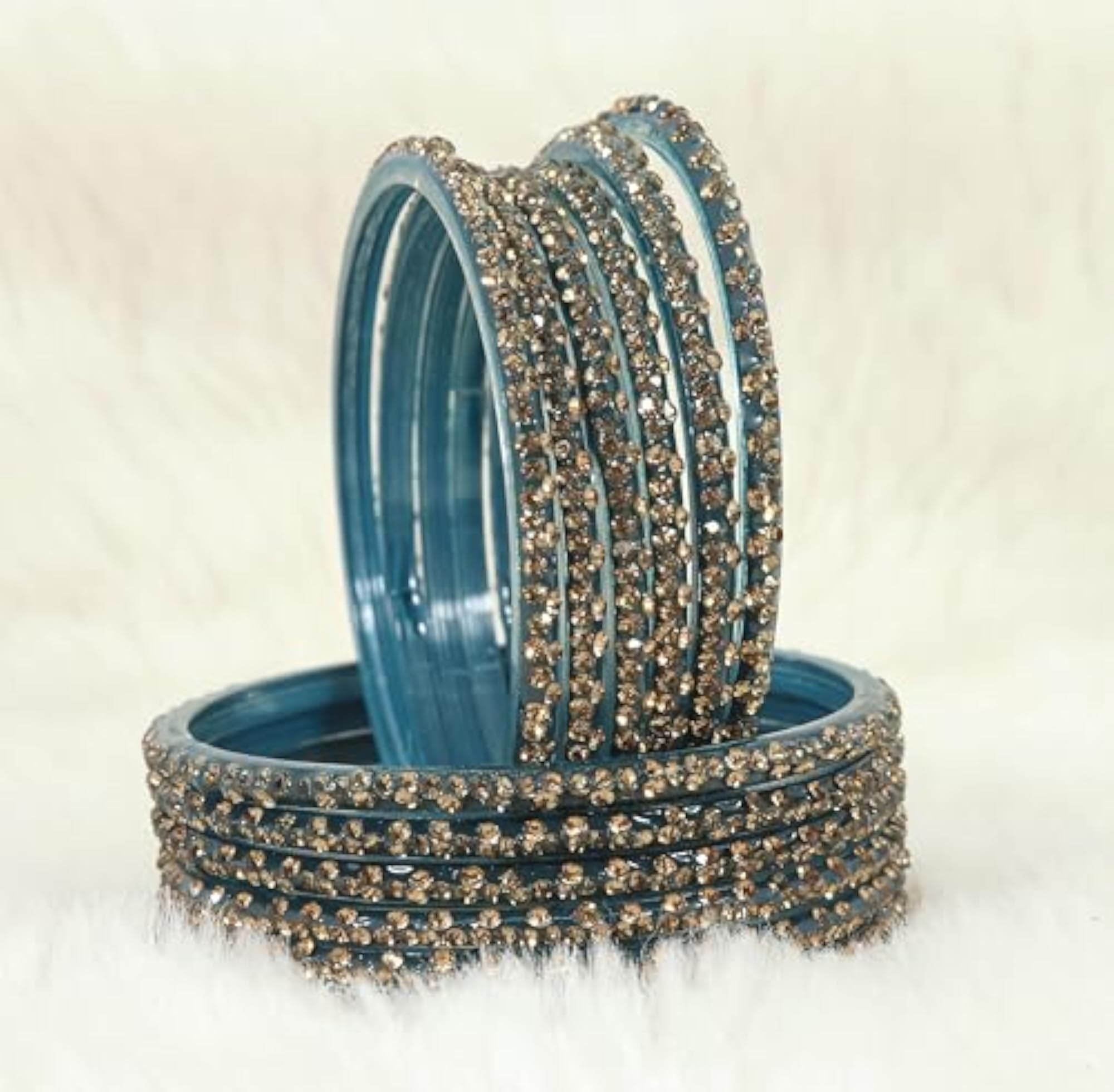 Indian Glass Bangle Set for Wedding/Anniversary/Party