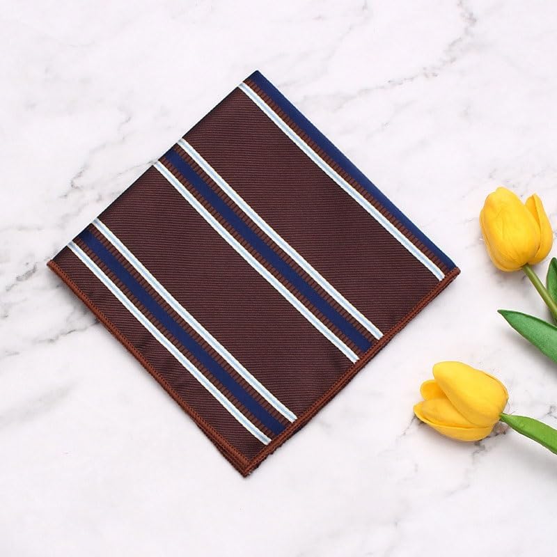 Men's Business Suit Pocket Square Patterned Wedding Handkerchief Party Small Square Handkerchief Suit Accessory