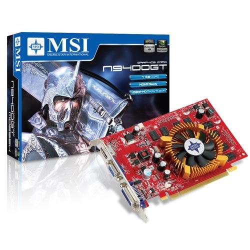 MSI N9400GT-MD1G GeForce 9400 GT 1 GB GDDR2 - Scheda video
