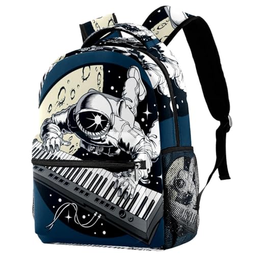Sac à dos d'école ado imprimé astronaute sac de voyage fille garçon