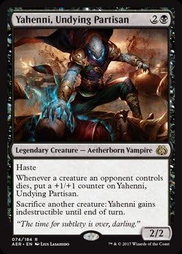 Magic The Gathering - Yahenni, Undying Partisan (074/184) - Aether Revolt