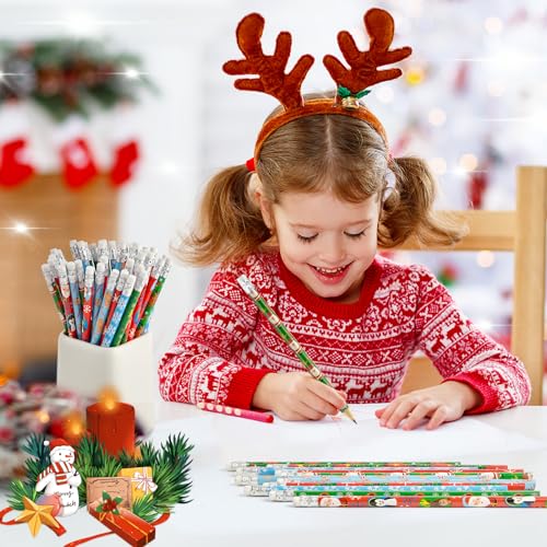 Lápices Zuazaor 300 unidades navideños con borrador miniatura 6