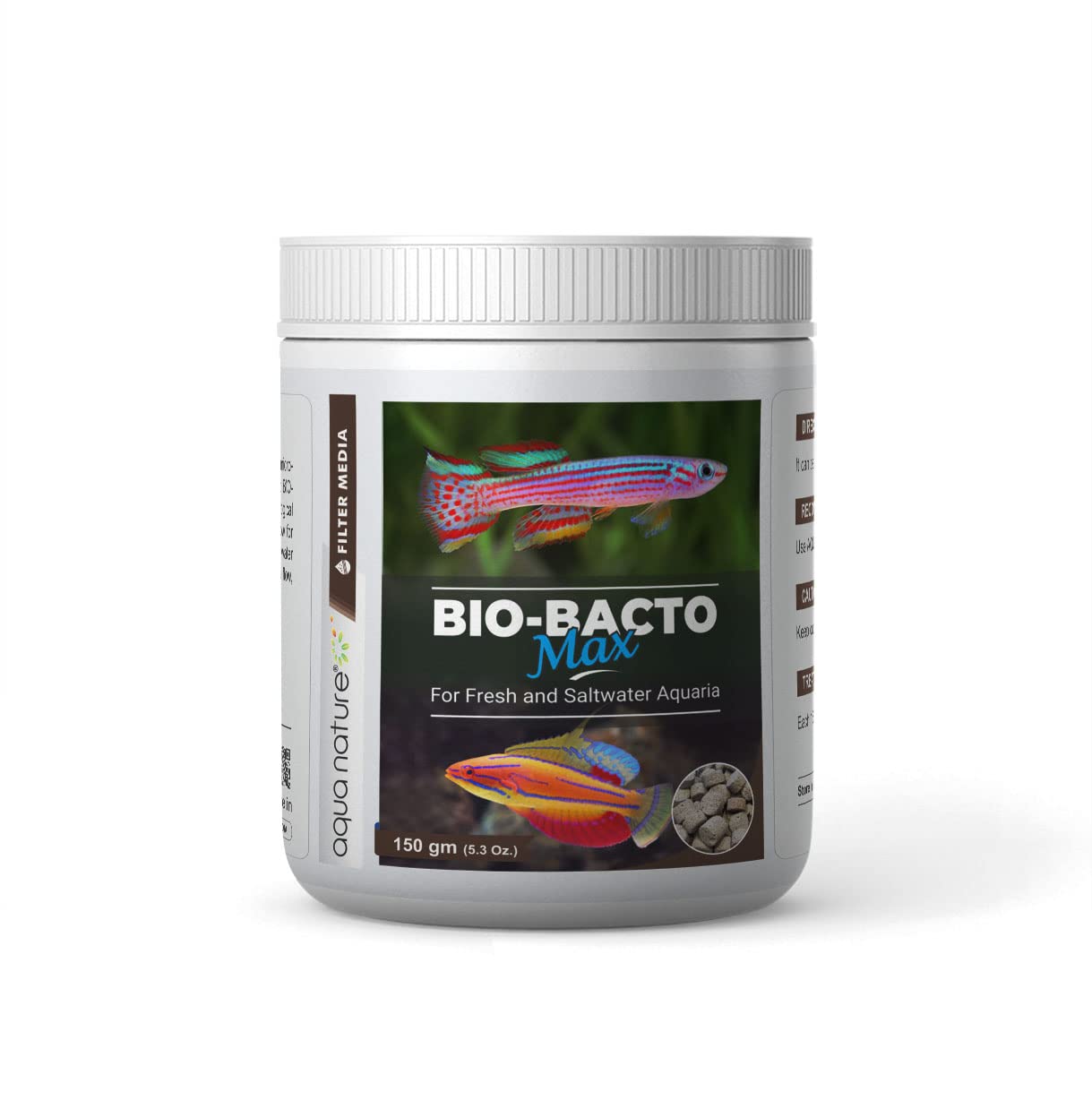 AquaNature Bio-Bacto Max Biological Filter Media for Fresh & Saltwater Aquaria (150g) (B0B5F421MP) Amazon Price History, Amazon Price Tracker