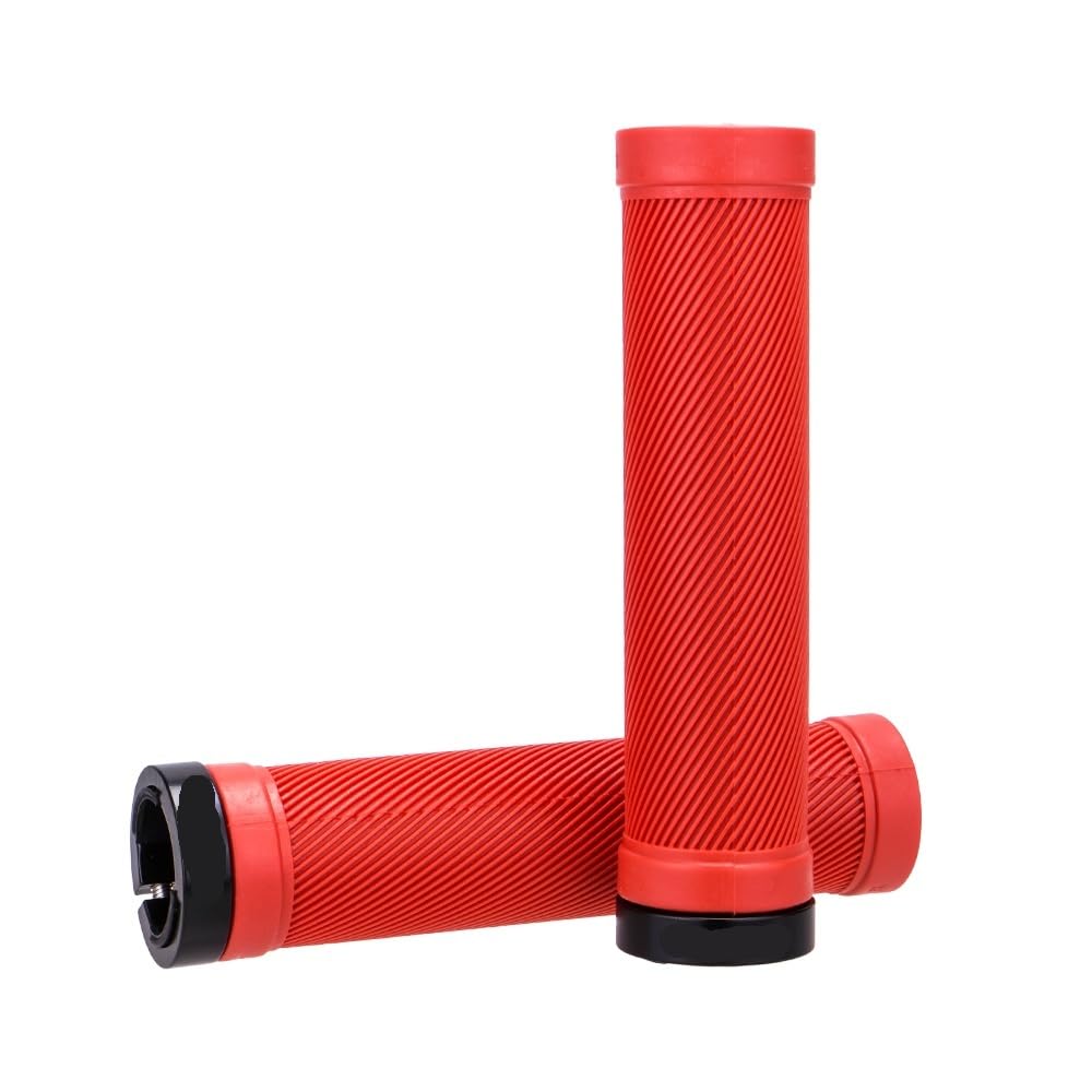 Poignées guidon vélo route et fixie avec grip antidérapant verrouillable