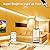 DAYBETTER COB LED Strip Light, Warm White Led Light Strips with Remote and App, 16.4 ft 3000K Dimmable COB Light Strip, Indoor COB Led Lights for Bedroom, TV, Mirror, Ceiling, Cabinet, Closet