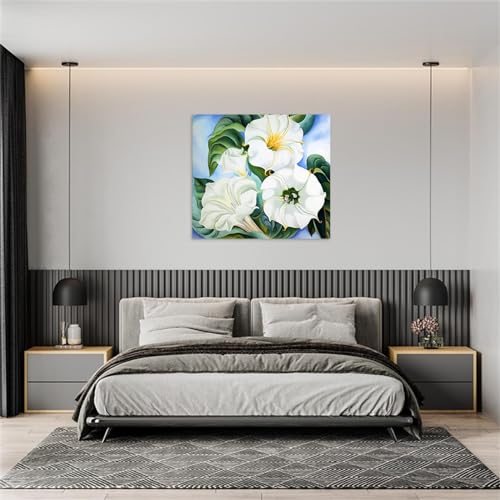Tableau sur toile Weed 2 fleurs décoration murale maison impression 40x44cm sans cadre - 5