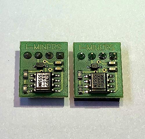 I-Miners Cooler Fan Simulator Emulator for Antminer S9 S11 S15 S17 D3 L3+ A3 T9 T15 T17 Z9 Z11 E3 DR5 E3 Oil 3M Novec (Pack of 10)