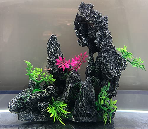 Large-Fish-Tank-Decorations-Aquarium-Decor-Rock-Mountain-View-Landscape-Ornament-Rock-Resin-Decoration