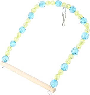 Ipetboom Brinquedos De Madeira Brinquedos De Gaiola De Pássaros Brinquedos De Pássaros Brinquedos De Papagaio Pendurados Brinquedo De De Papagaio Brinquedo De Corda De Papagaio