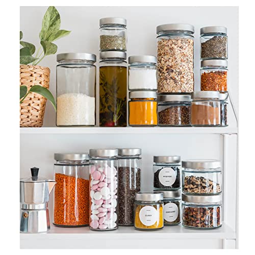 PUREGANIC® 16x Deep Twist Off Deckel für Schraubgläser und Einmachgläser| DTO Ø 82mm Schraubdeckel mit Blueseal | Made… - Image 6