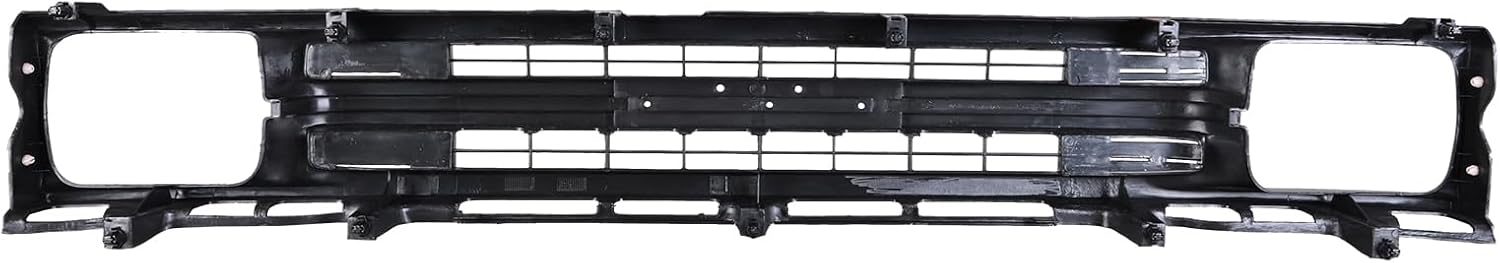 TYG Upgraded Front Grille Fit for 1989-1991 Toyota Pickup, OE Style Replacement Non-Active Exterior Grille, Replaces 5311189131 TO1200134
