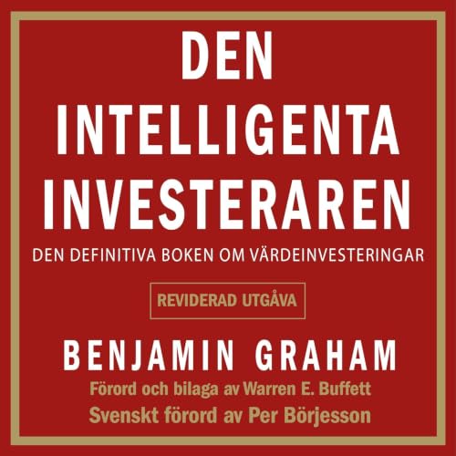 『Den intelligenta investeraren : den definitiva boken om v&auml;rdeinvesteringar』のカバーアート