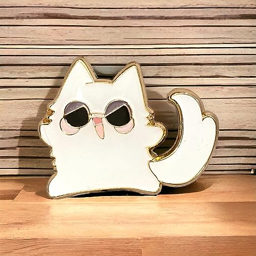 Image of GOJO Cat Backpack Pin - Gojo Sensei, Sukuna, Megumi Enamel Pins