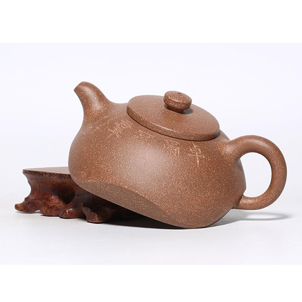Ceramiczny czajniczek retro fioletowy gliniany czajniczek domowy czajniczek ręcznie robiony zestaw do herbaty Kung Fu czajniczek popołudniowa herbata biuro chiński czajniczek dzbanek do herbaty