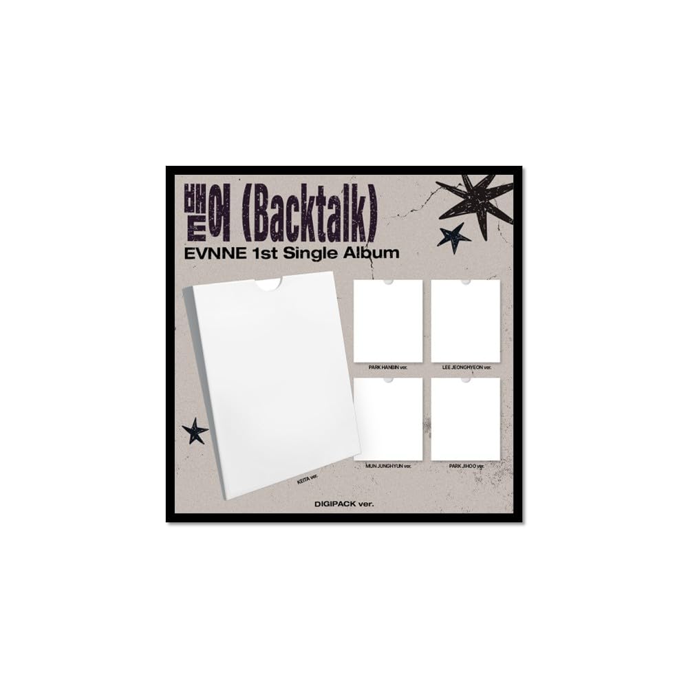 EVNNE - Backtalk [Digipack 5 Ver Set] 1er álbum individual