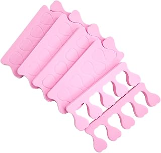 オーディオファン フットセパレーター ネイル ピンク 約100*35*8mm 10個