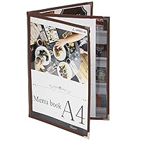 メニューブック　6冊セット Amazon.co.jp: メニューブック 6ページ(3枚6面) A4サイズ 中綴じ