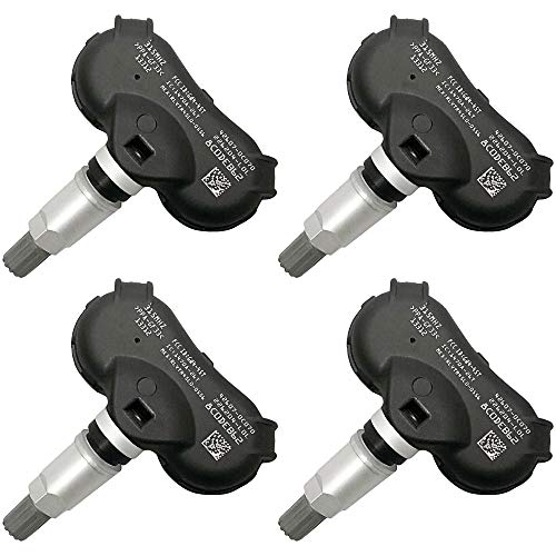 MYSMOT 42607-0C080 4-Pack Tire Pressure Sensor TPMS 315MHz Fits 2008-2011 for Toyota Sequoia / 2007-2015 for Toyota Tundra