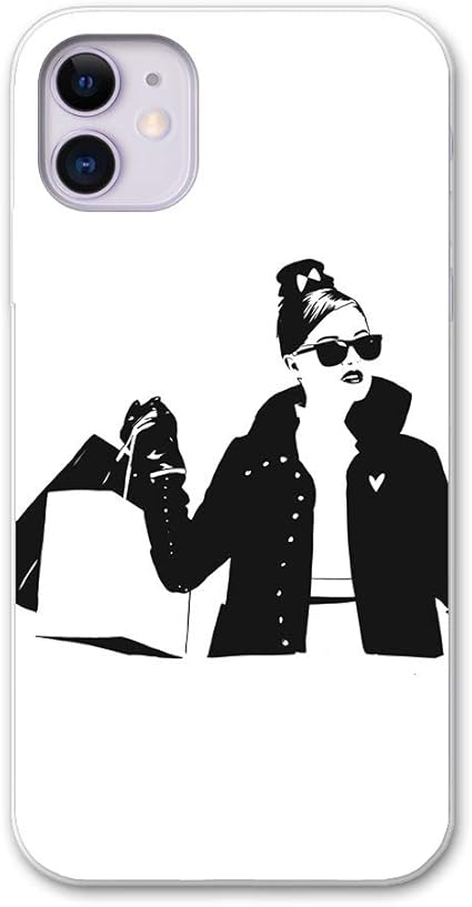 Amazon Igcase Iphone 11 Pro Max 6 5インチ 専用 ソフトケース スマホカバー スマホケース ケース カバー Tpu 女の人 イラスト 家電 カメラ オンライン通販