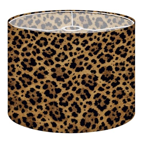 Lamp Shade Abstract Leopard pattern seamless design Drum Lampshades for