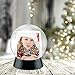 Neil Enterprises Inc. Sphere 2-Photo Snow Globe with Black Base