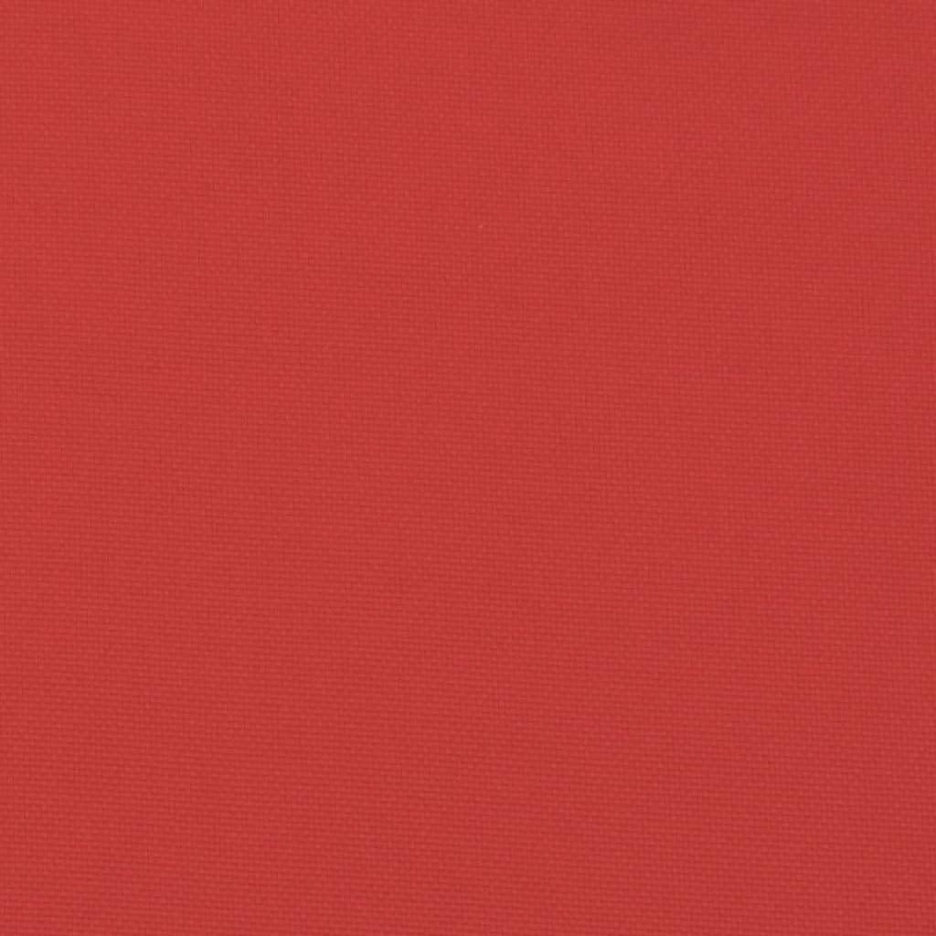vidaXL Cojines de Silla de Jardín 6 uds, Almohadas para Sofá Asiento, Almohadillas para Muebles, Decoraciones para Patio, Tela Oxford Rojo