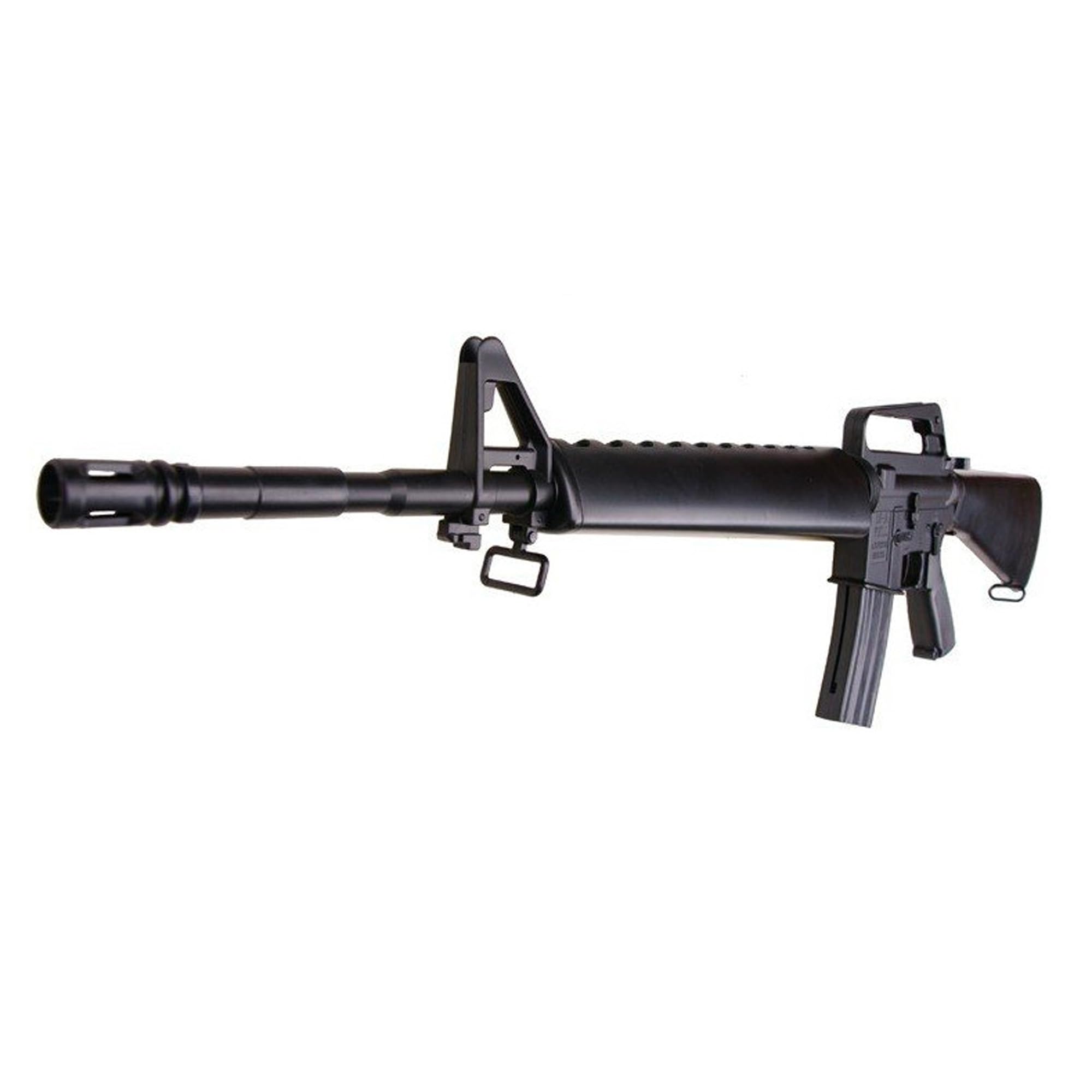 Fucile Airsoft M16-A2 / Modello a Molla/Colpo Singolo/Materiale: plastica ad Alta Resistenza/Colore: Nero/Potenza 0,5 Joule