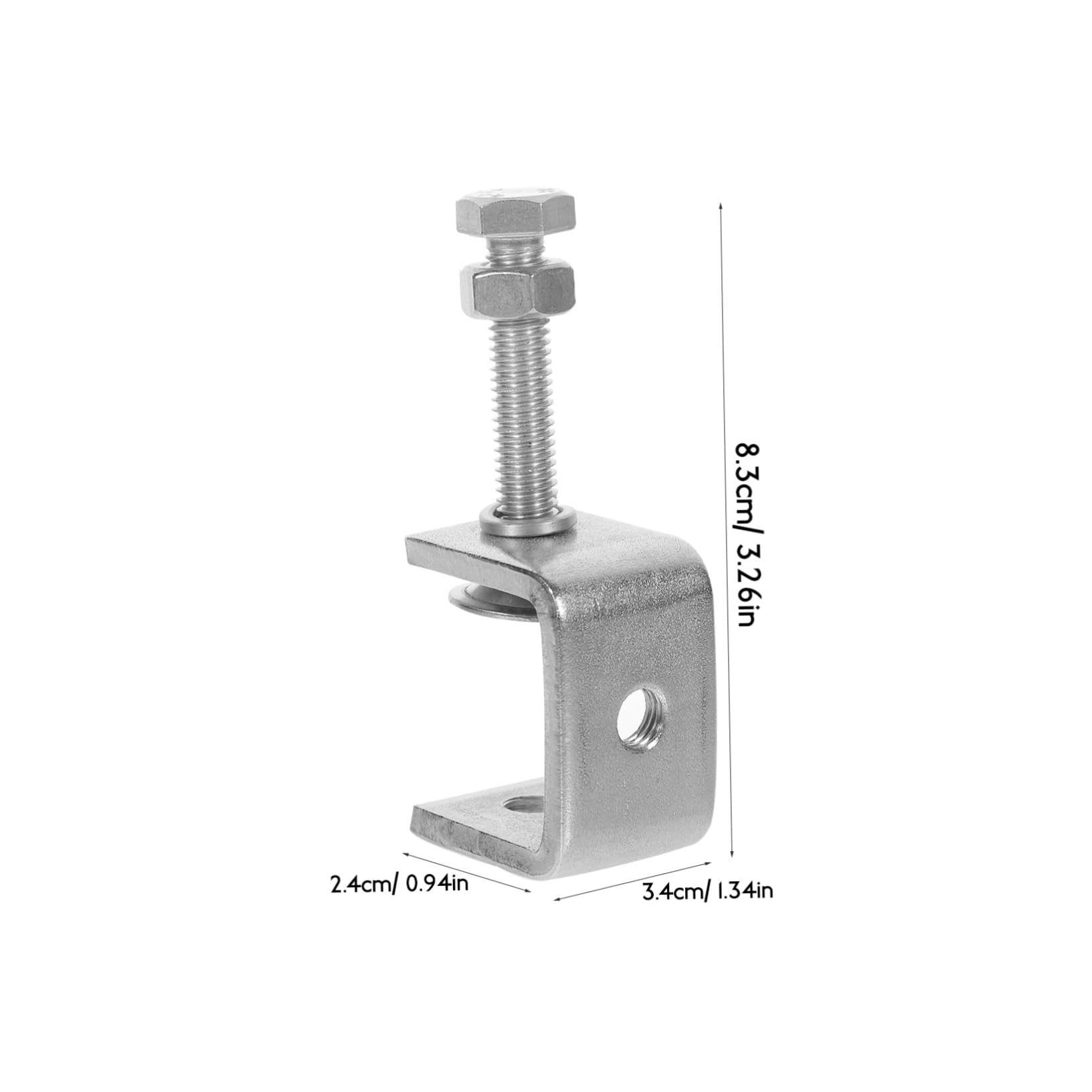 SOLUSTRE Woodworking c Clamps Metal Small c Clamp 1 Inch Woodworking Tool Supply for