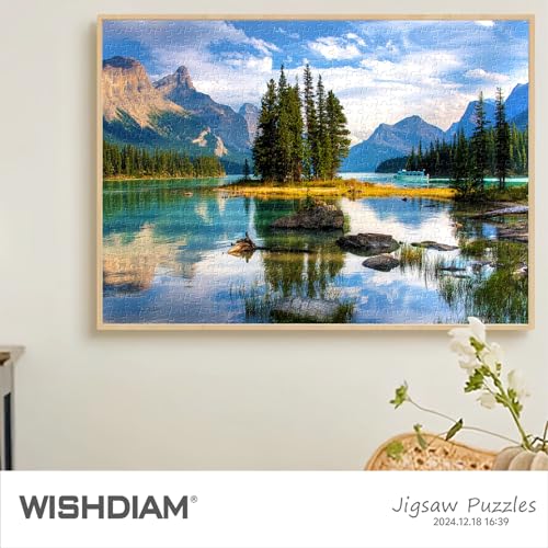 Jigsaw Puzzles,1000 Piece Puzzle for Adults,Rocky Mountain National Park Puzzles for Adults 1000 Pieces,Nature Puzzles American Landscape Jigsaw Puzzles for Adults, Puzzles Gifts for Friends - Image 3