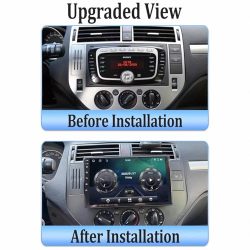 Autorradio Ford C-MAX 2003-2010 4G+64G que soluciona tu falta de conectividad 7