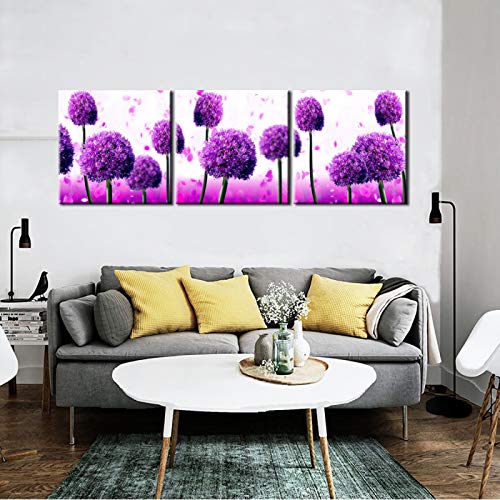 Impression Royal Violet Allium de qualité supérieure pour décoration murale - 3