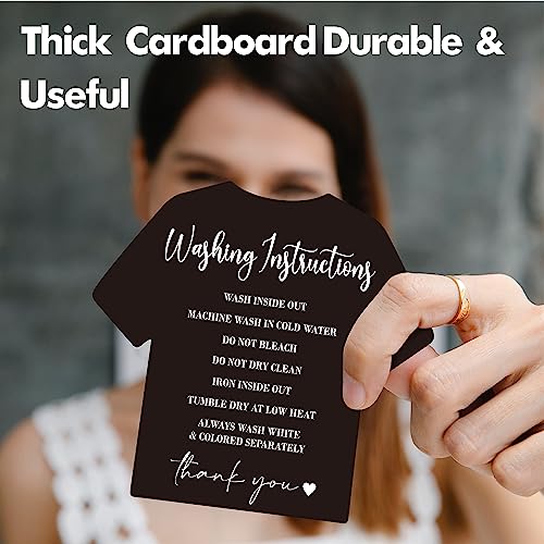 200 PCS Washing Instruction Cards - Image 3