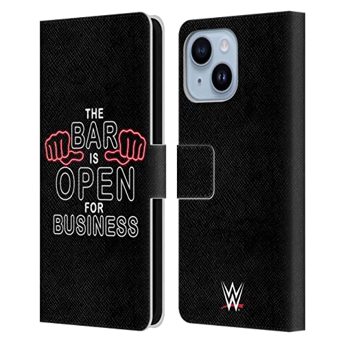 Étui portefeuille WWE pour iPhone 14 Plus avec fentes