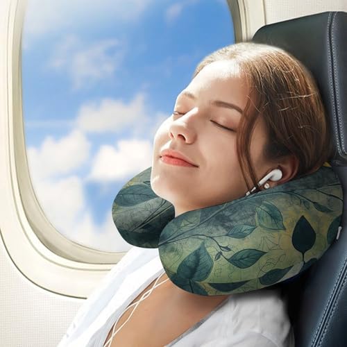 Almohada de viaje espuma viscoelástica tamaño único miniatura 3